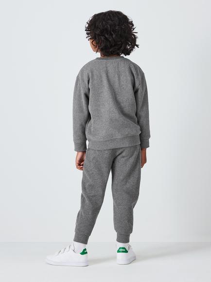 John Lewis Kids' Essential Joggers - view 2, Grey