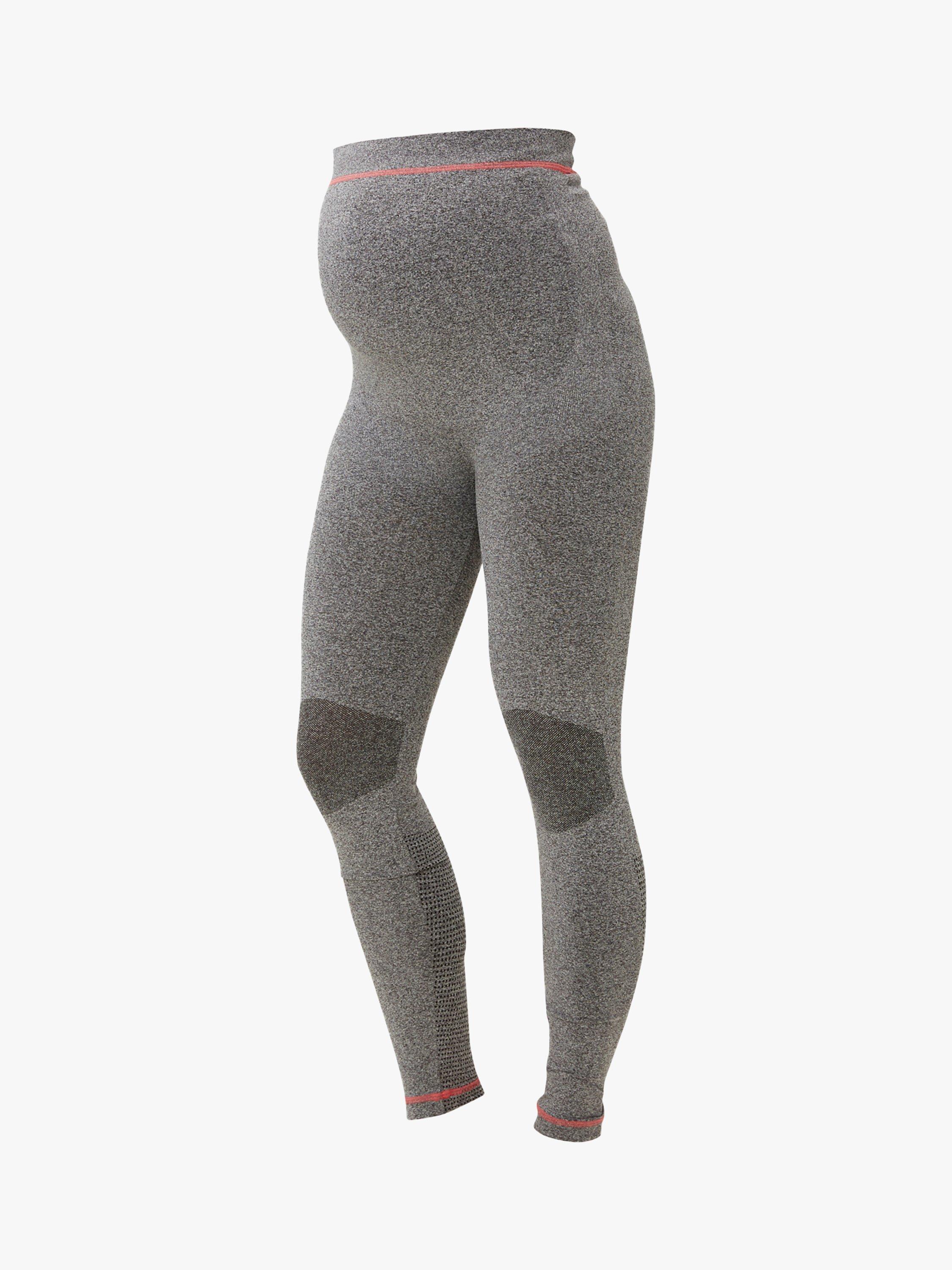 Mamalicious Fit Active Maternity Leggings, Grey