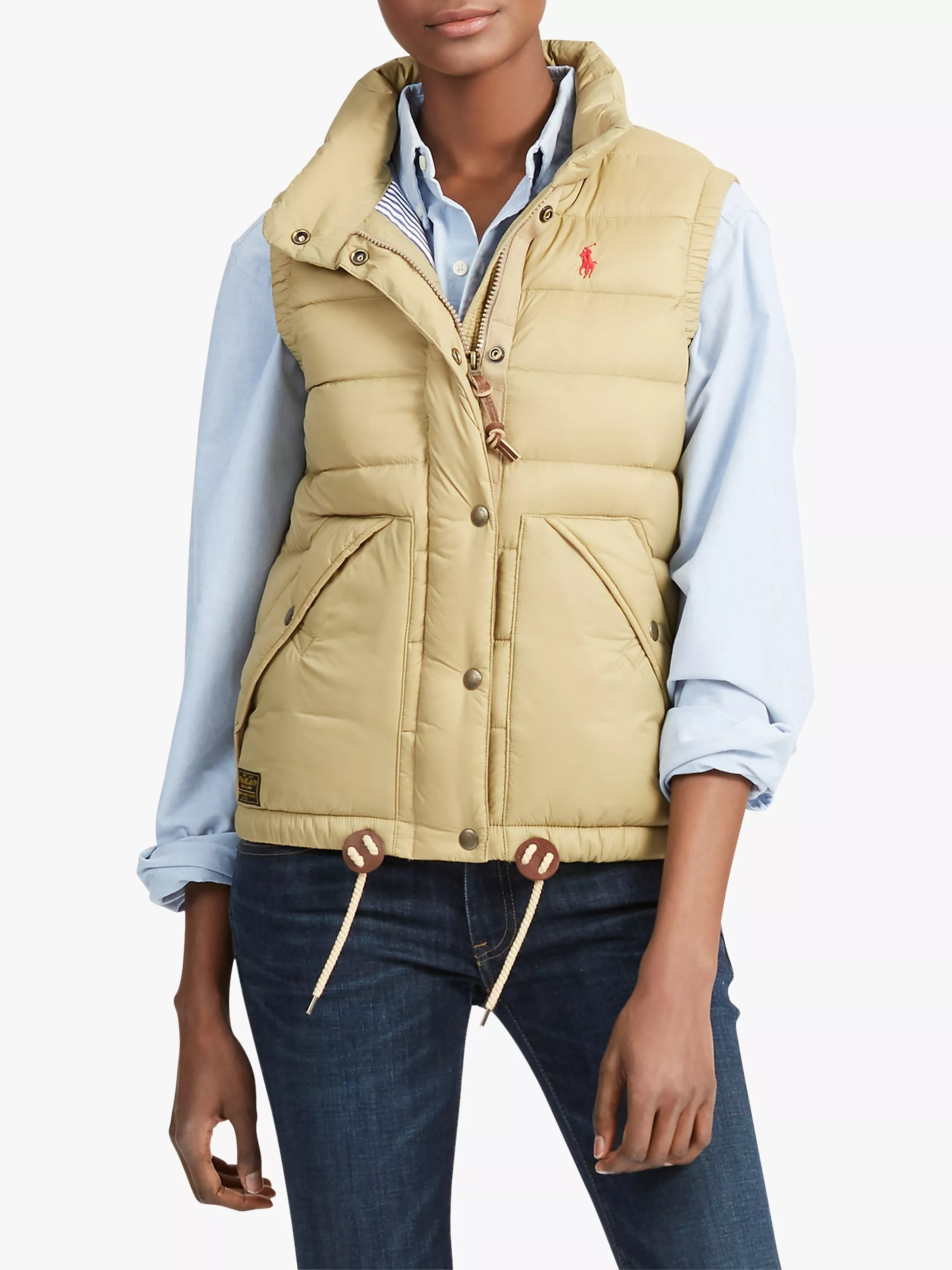 Polo ralph lauren down gilet online