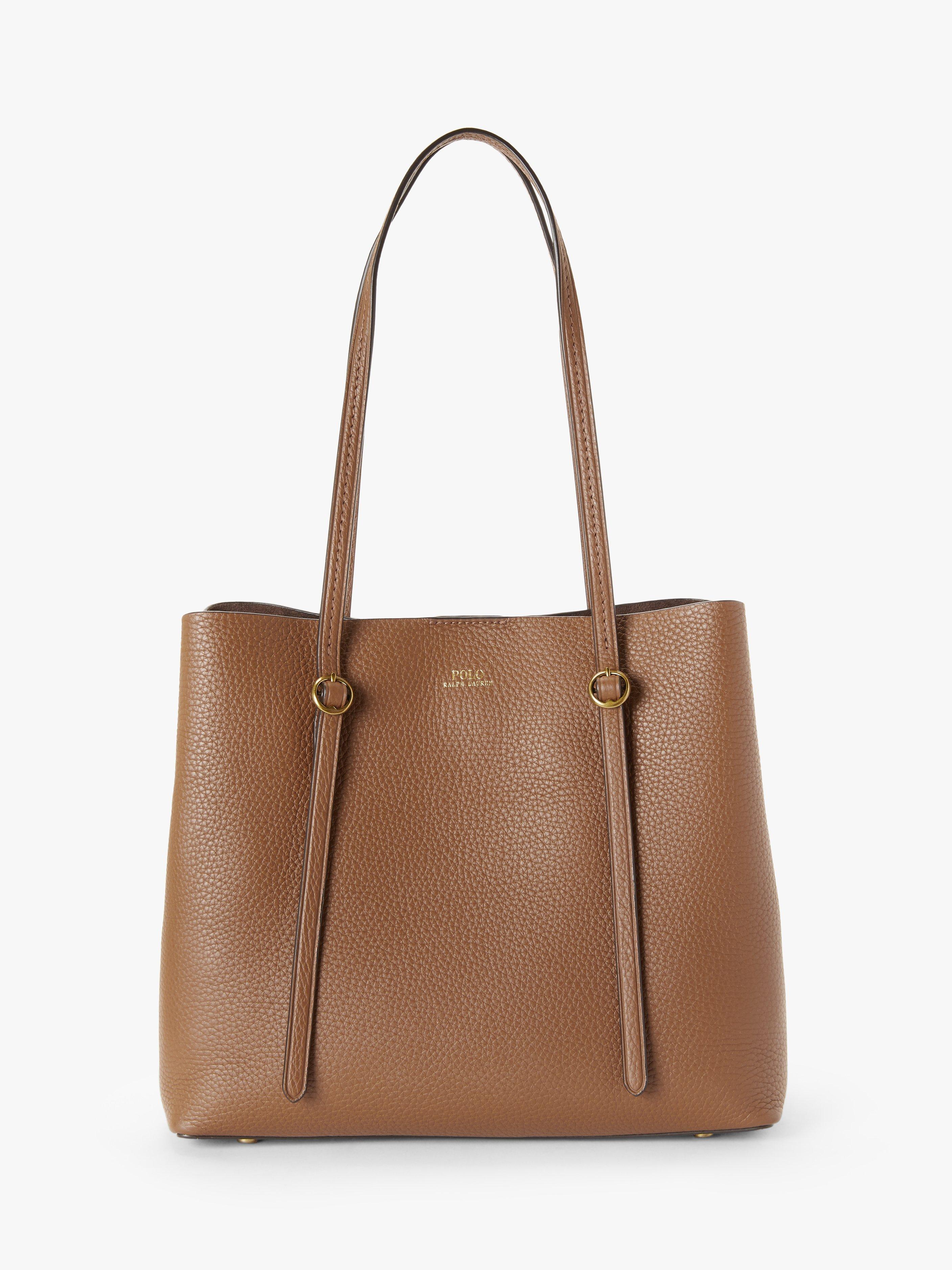 Polo Ralph Lauren Lennox Leather Tote Bag