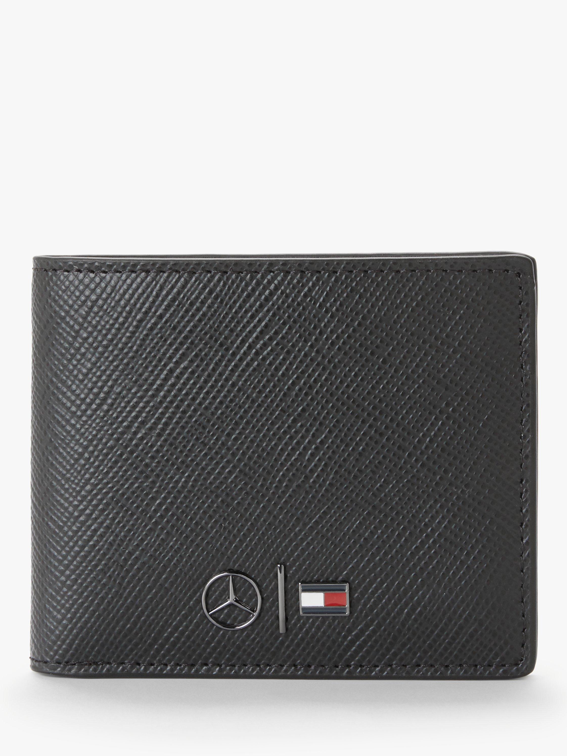 Tommy Hilfiger Mercedes Benz Small Leather Wallet, Black
