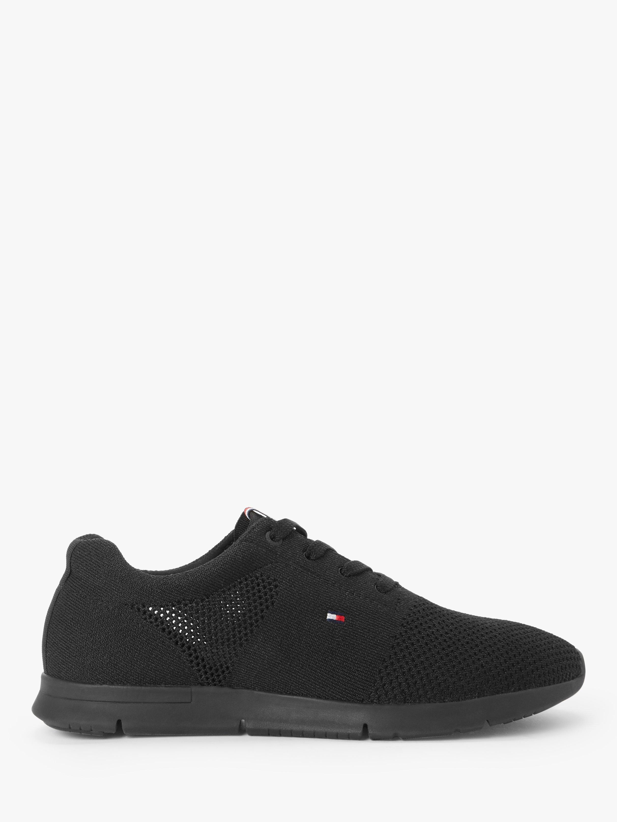 Tommy Hilfiger Tobias Lightweight Knitted Trainers Black