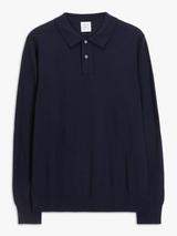 John Lewis Extra Fine Merino Polo Top