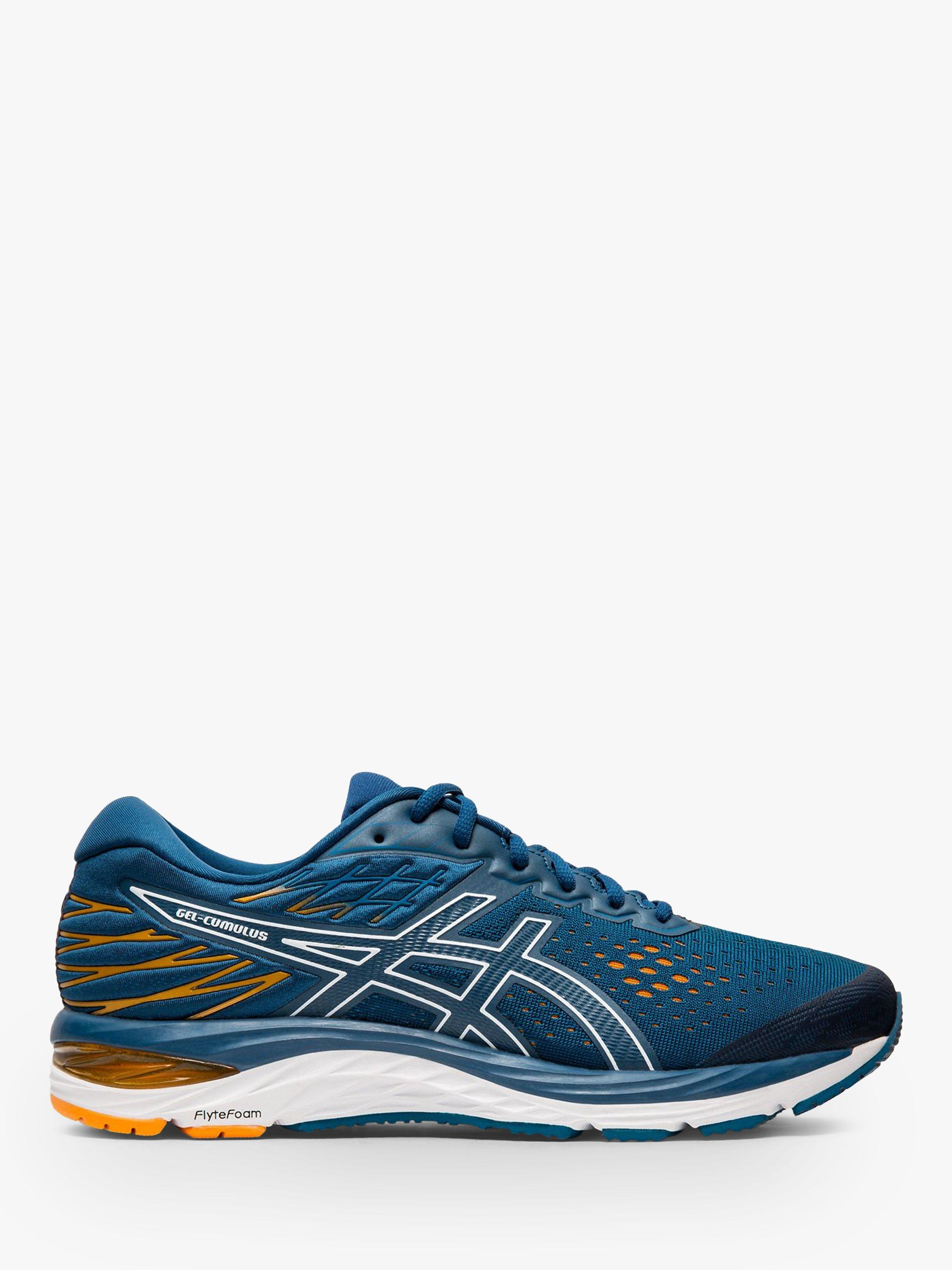 ASICS GEL-CUMULUS 21 Men's Running Shoes, Mako Blue/White