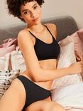John Lewis Microfibre Thong, Pack of 5