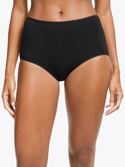 John Lewis Cotton Blend Full Briefs, Pack of 5 - view 2, Multi