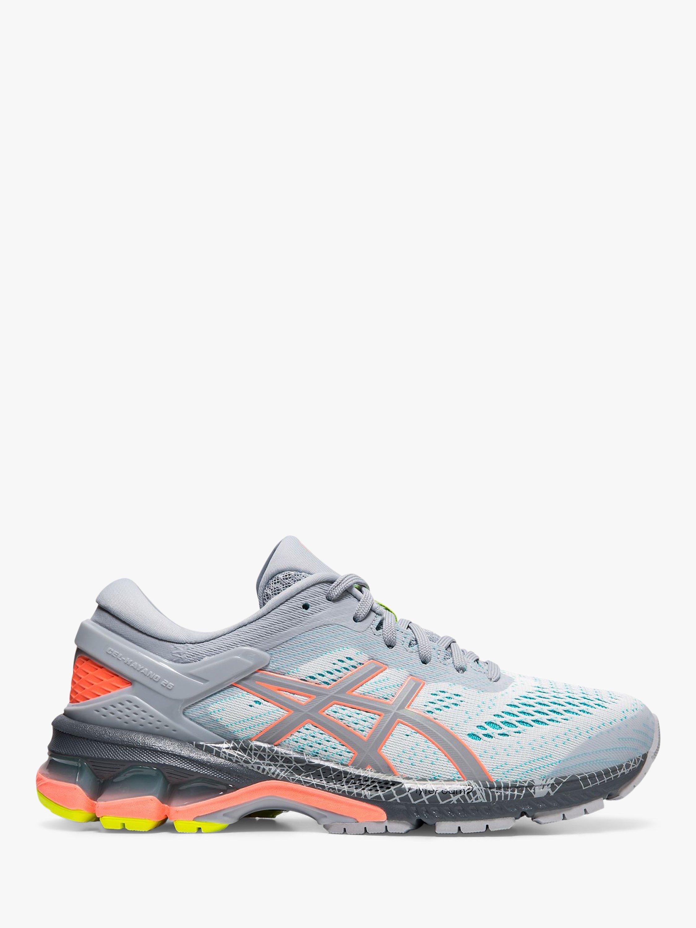 ASICS GEL KAYANO 26 Lite Show Women s Running Shoes Grey Sun Coral