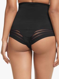 John Lewis Rae Firm Control High Waist Briefs - view 2, Black