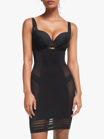 John Lewis Rae Firm Control Slip, Black