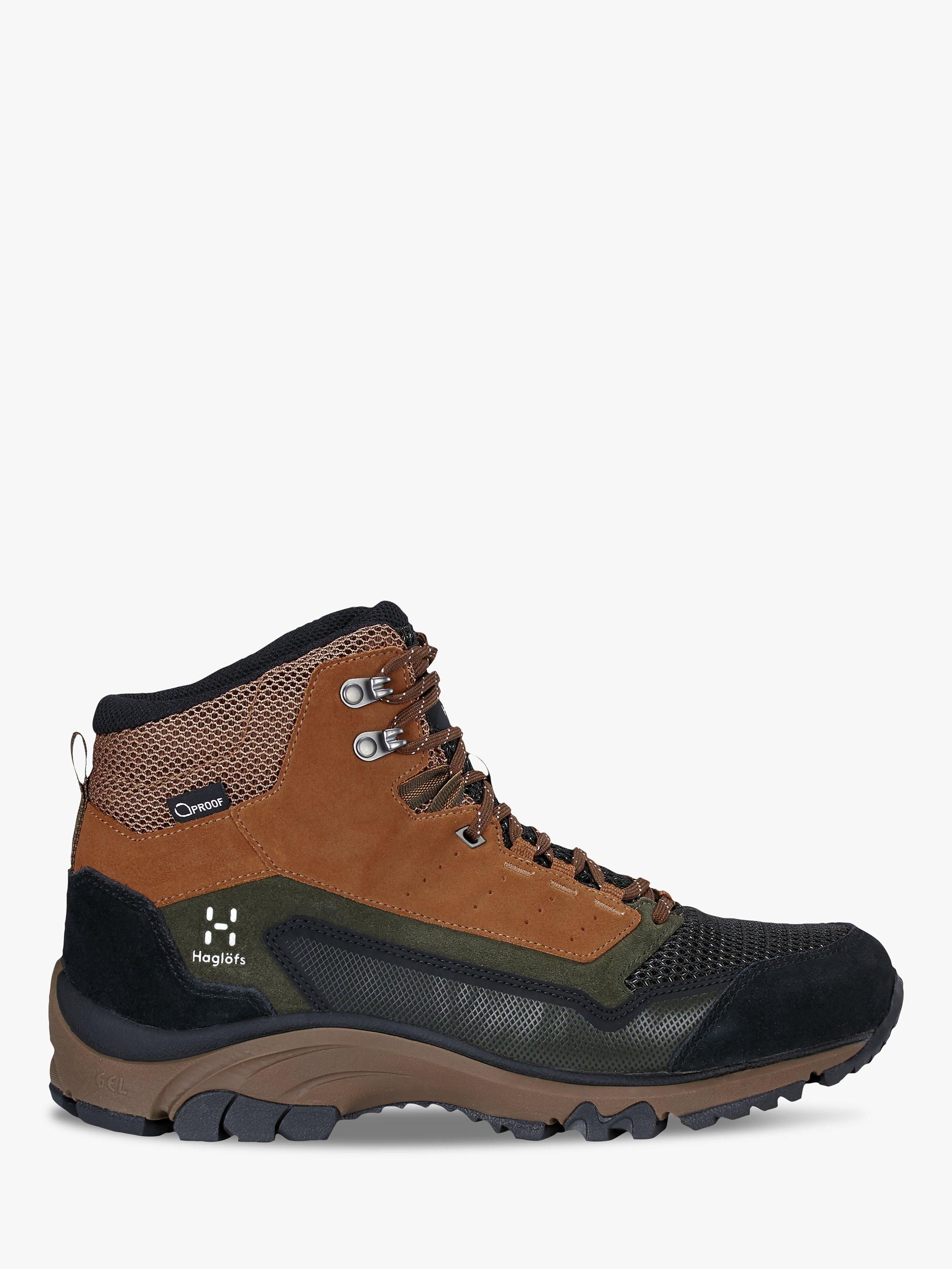 Product image 2 of 5, which shows Haglöfs Skuta Mid Proof Eco Men Walking Boots, Oak/Deep Woods, 7