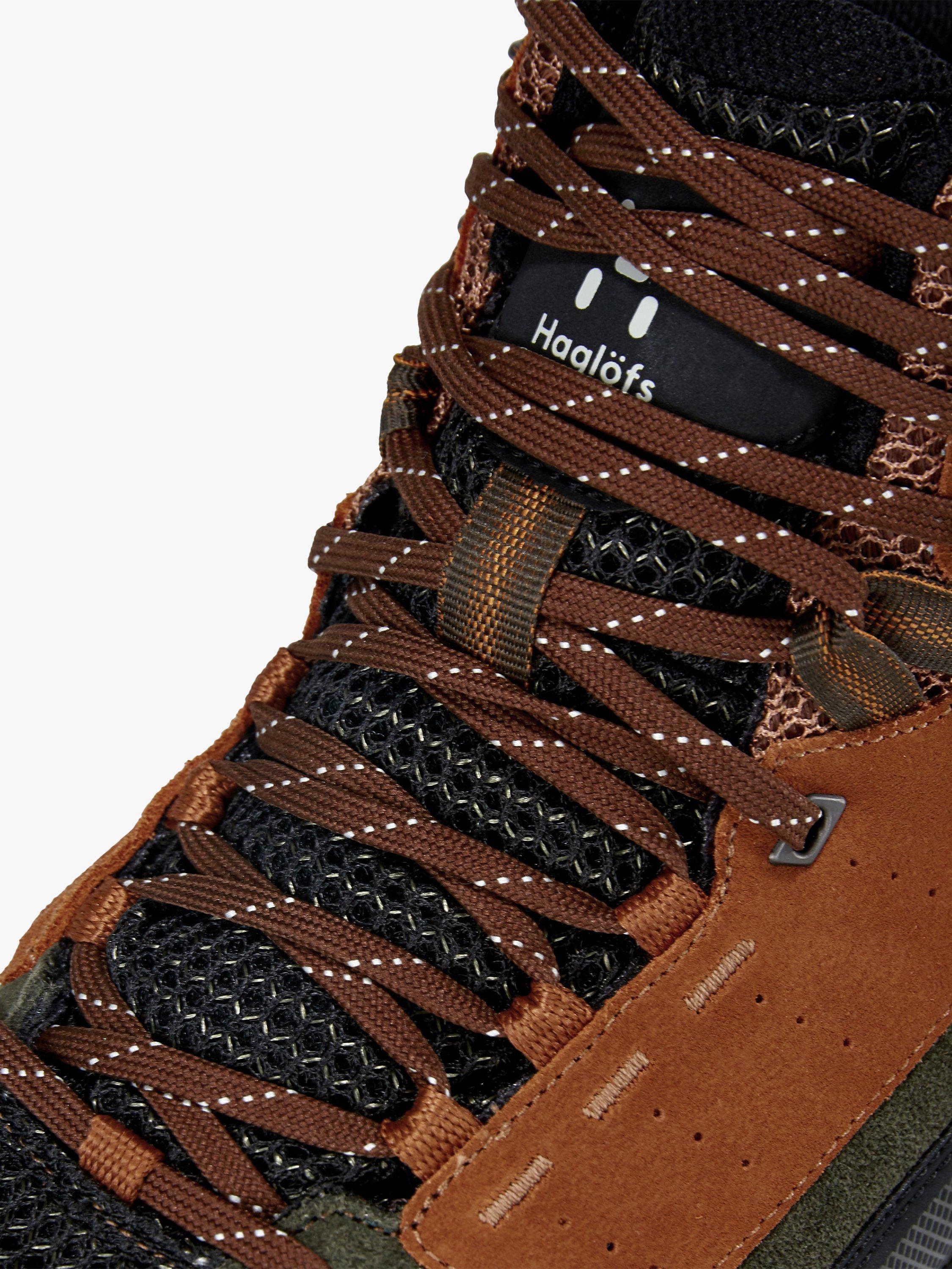 Product image 4 of 5, which shows Haglöfs Skuta Mid Proof Eco Men Walking Boots, Oak/Deep Woods, 7