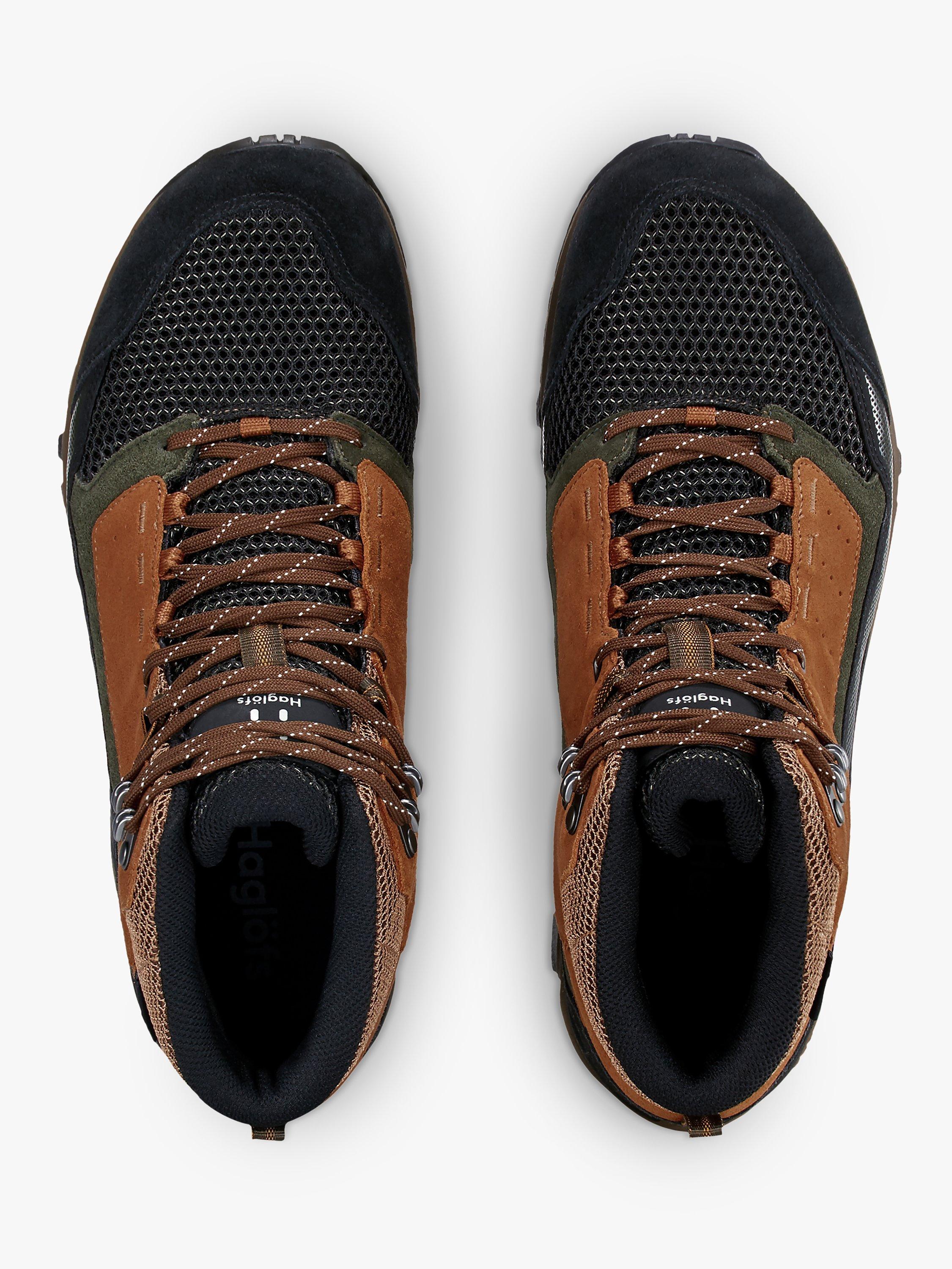 Product image 5 of 5, which shows Haglöfs Skuta Mid Proof Eco Men Walking Boots, Oak/Deep Woods, 7