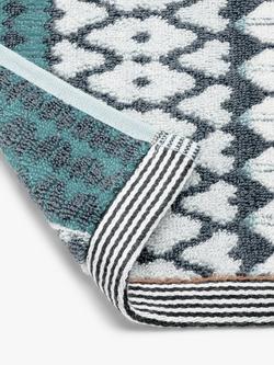 Margo Selby Eastbourne Towels, Blue - view 2, Blue