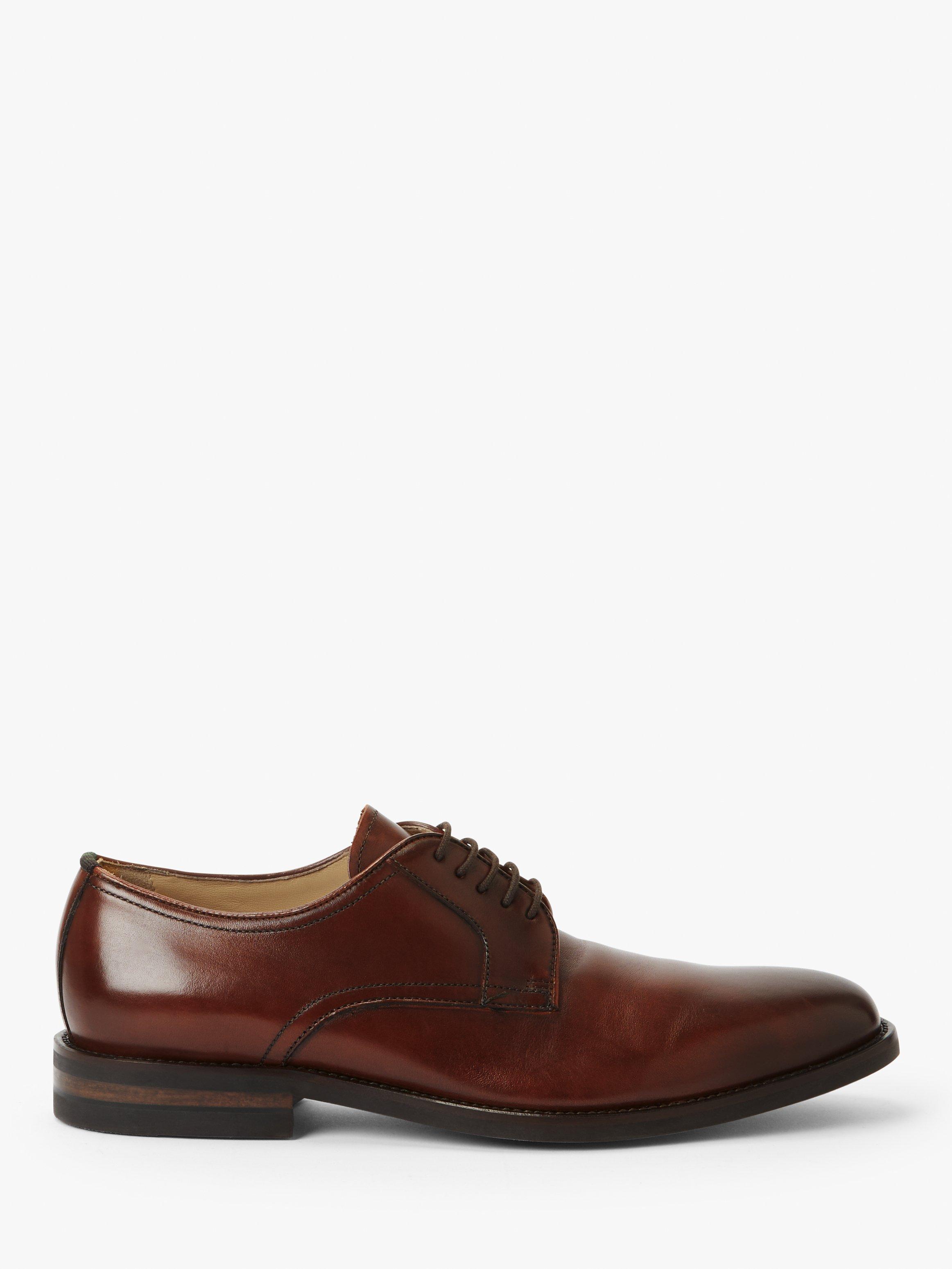 John Lewis Rivington Derby Shoes, Lighter Tan