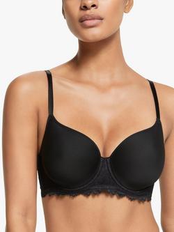 John Lewis Zoey T-Shirt Spacer Bra, Black
