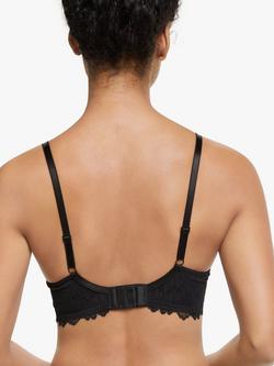 John Lewis Zoey T-Shirt Spacer Bra - view 2, Black