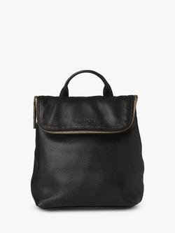 Whistles Mini Verity Leather Backpack, Black, Black