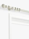 John Lewis Painted Premium Curtain Pole Kit, Dia. 35mm, Espresso