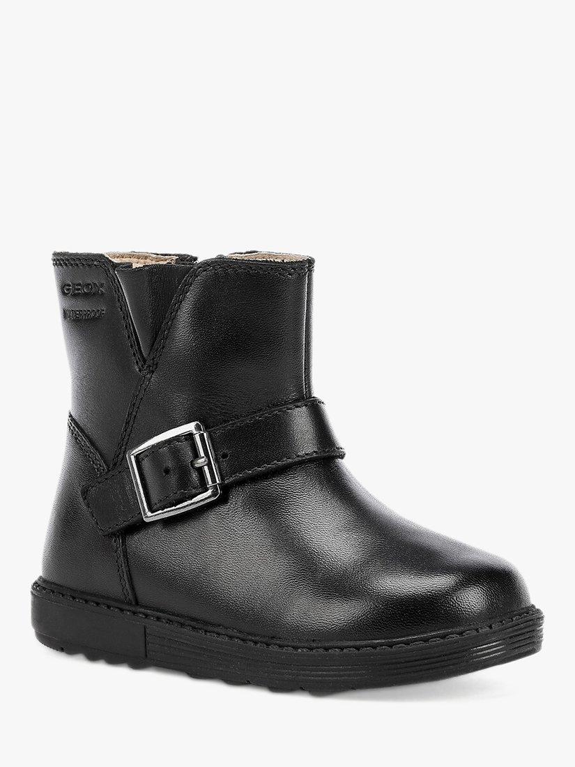 Product image 2 of 7, which shows Geox Kids' B Hynde Waterproof Boots, Black, 20