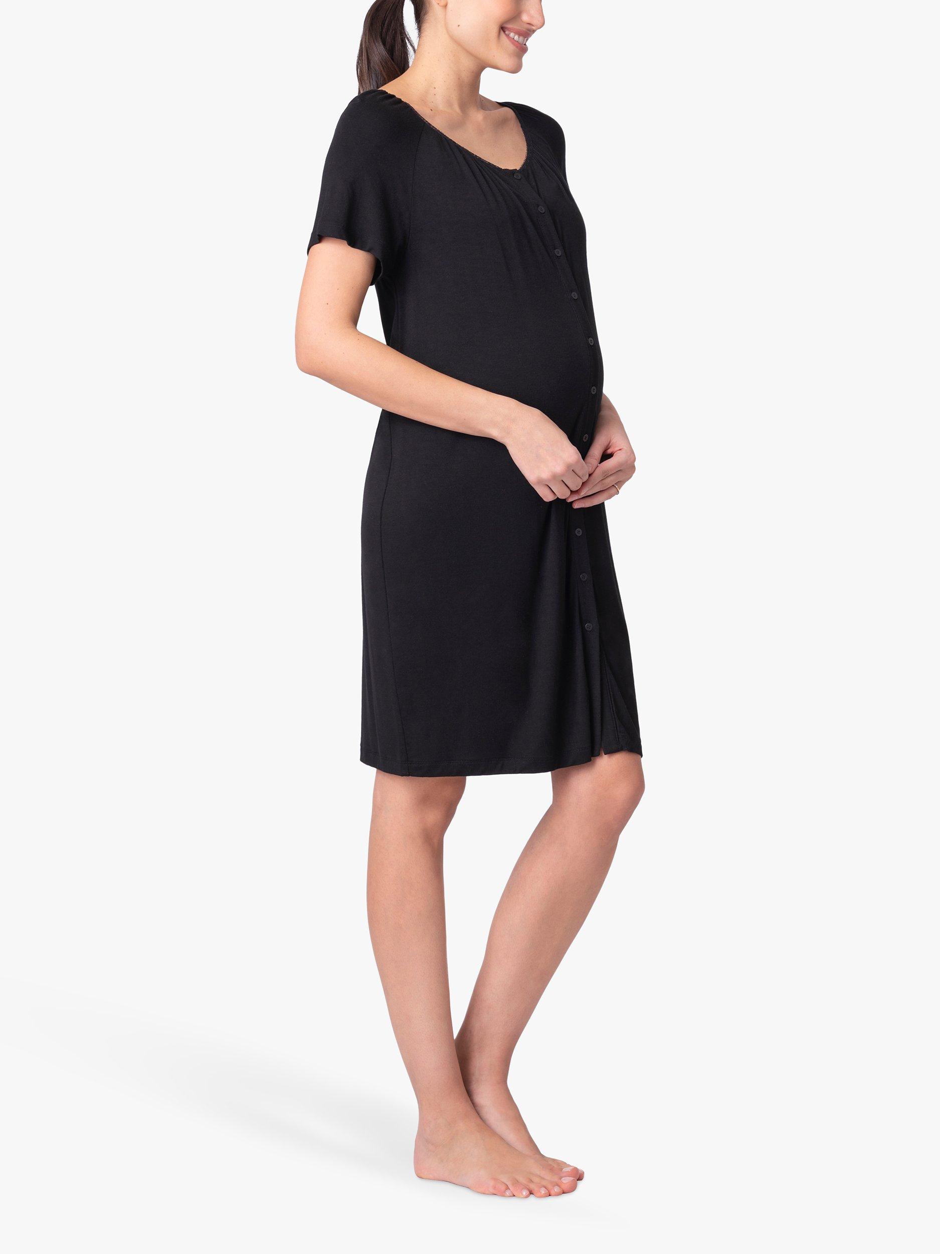 Button down maternity nightdress best sale