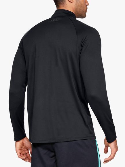 Under Armour Tech 2.0 1/2 Zip Long Sleeve Training Top - view 2, Black