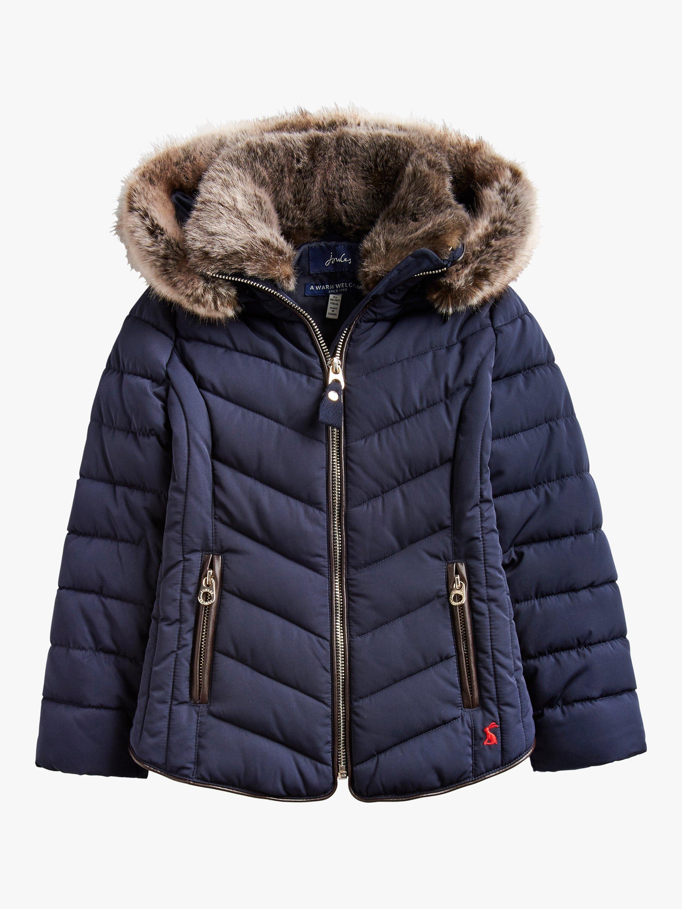 Joules girls coat sale best sale