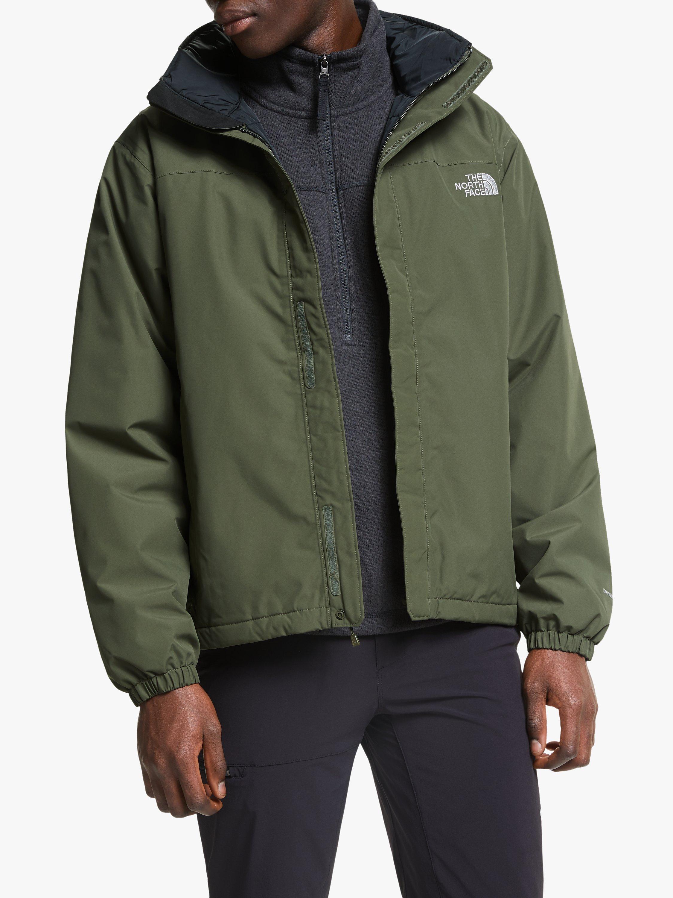 The North Face Resolve Men s Insulated Jacket New Taupe Green