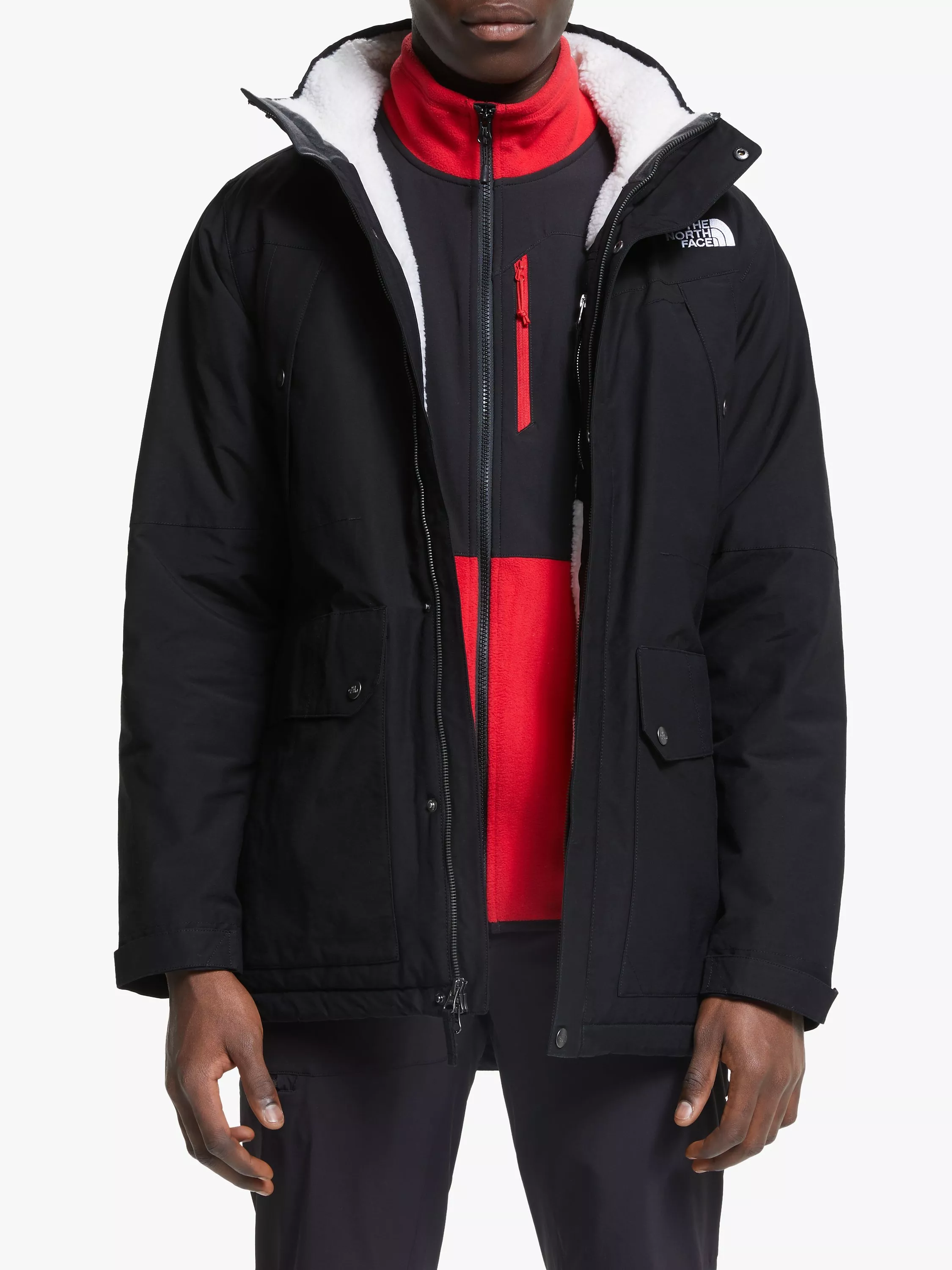 The north face trench coat mens store