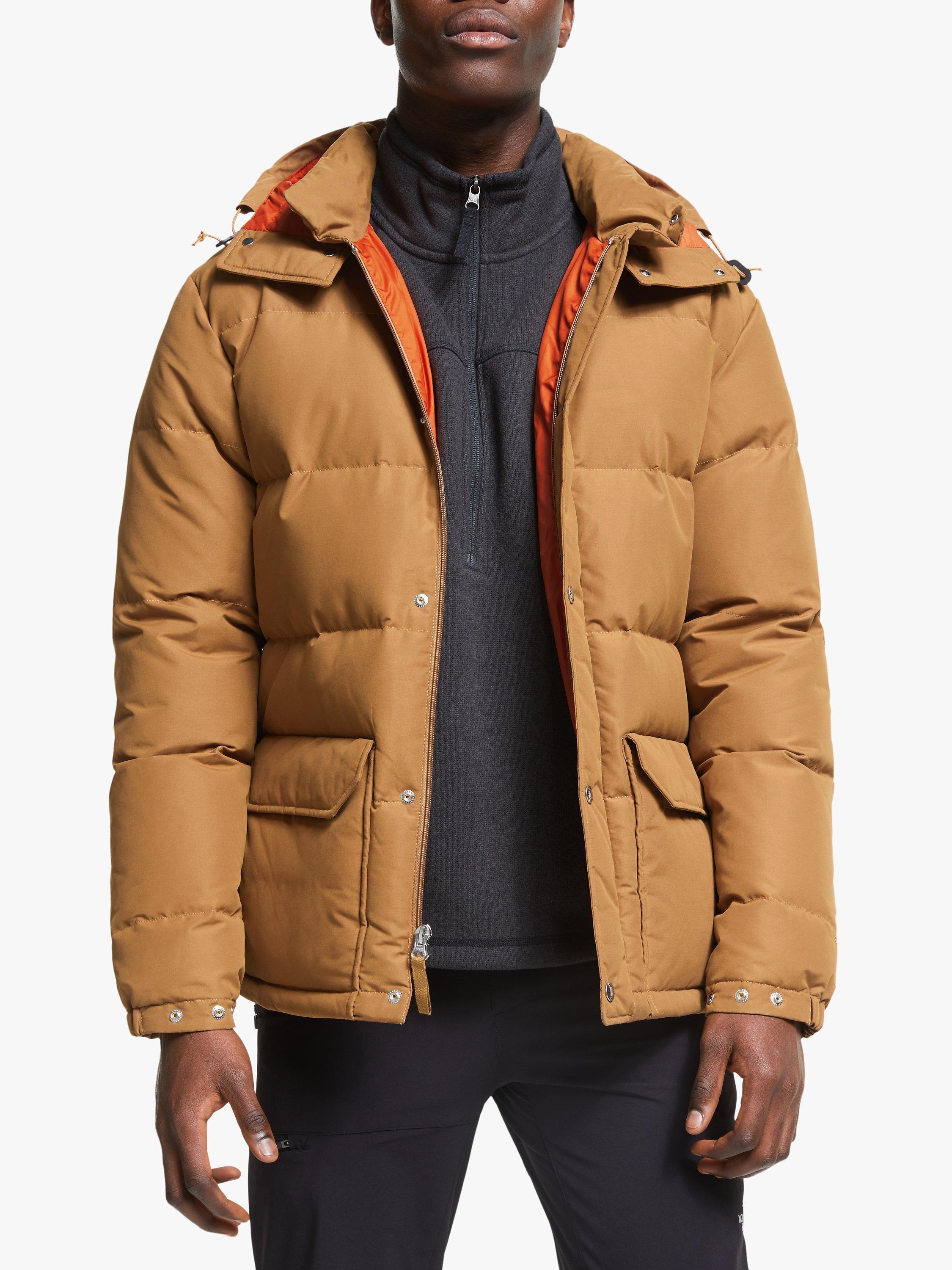 The North Face Down Sierra 3.0 Men's Insulated Jacket, Cedar Brown/Papaya Orange