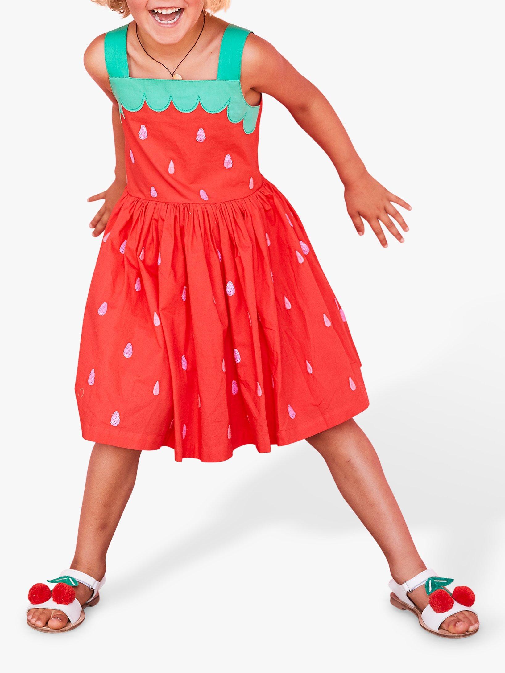 Boden strawberry dress 2025
