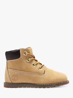 Timberland Kids' Pokey Pine 6 Inch Boots, Wheat