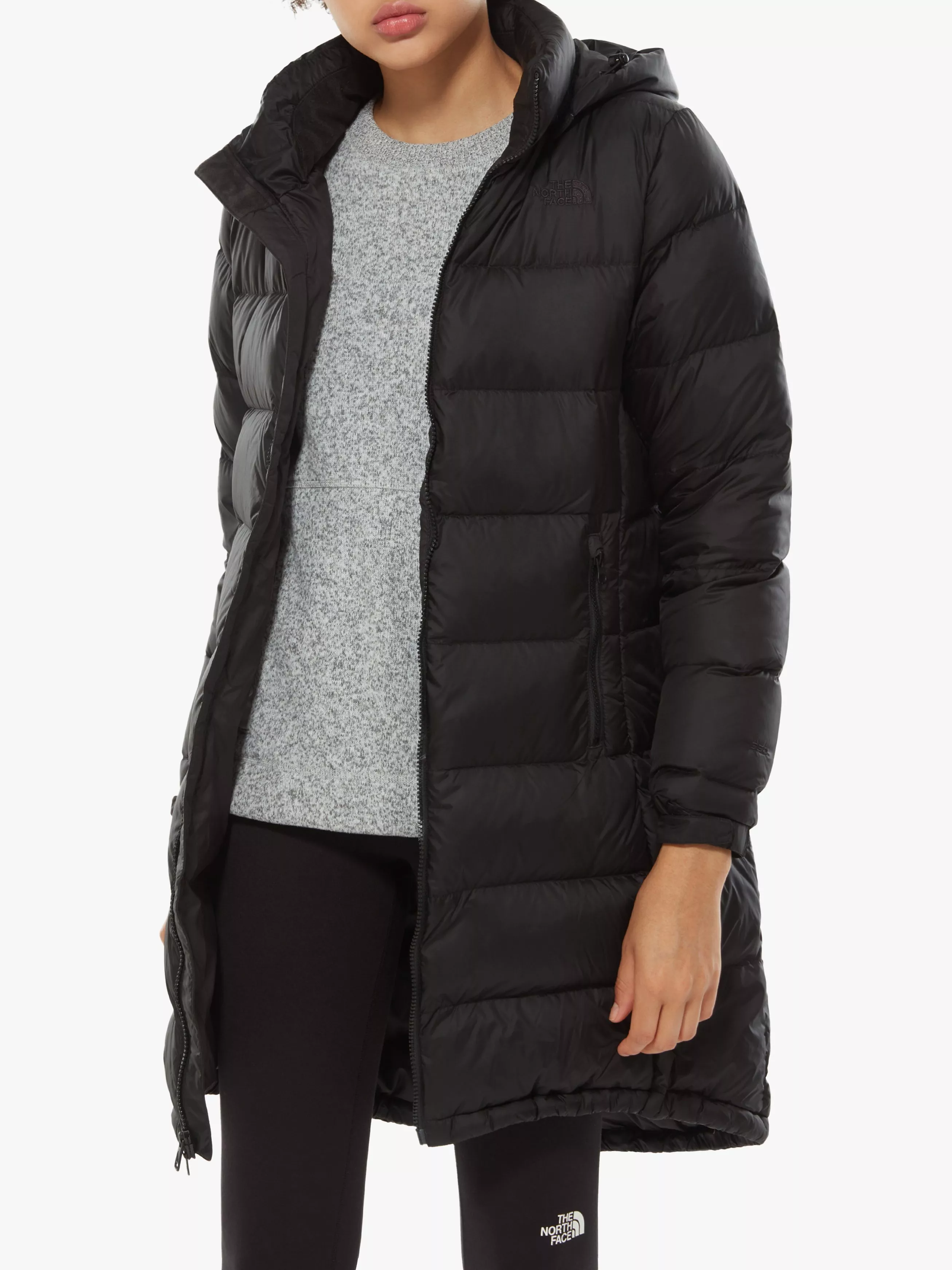 The newest North Face Women's Metropolis 3 Parka Down Coat TNF Black L