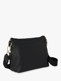 Whistles Vida Leather Cross Body Bag - view 2, Black