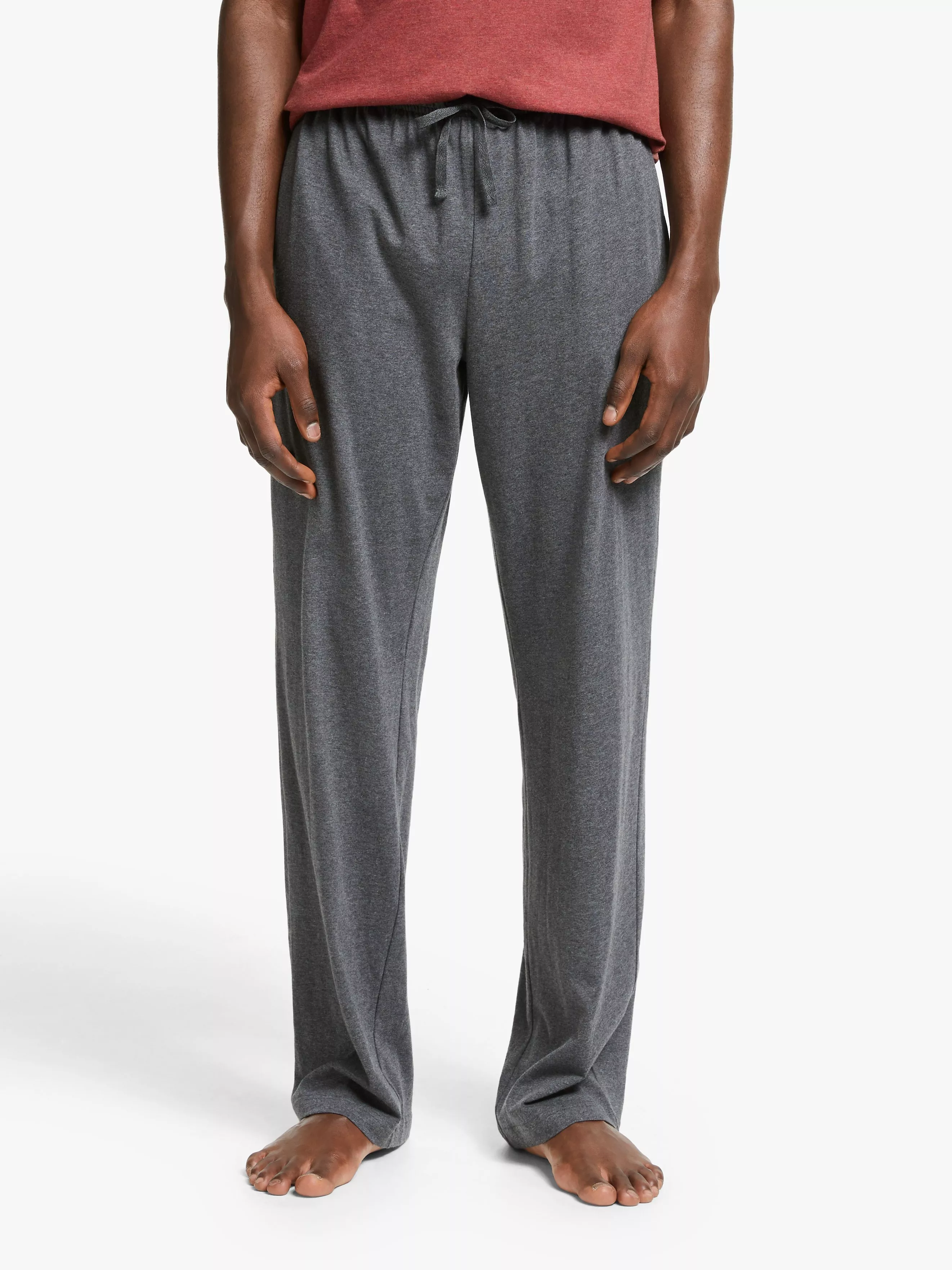 John Lewis Jersey Organic Cotton Lounge Pants Grey