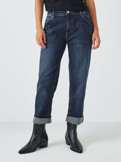 AND/OR Venice Beach Tapered Jeans, Azurite Dark, Azurite Dark