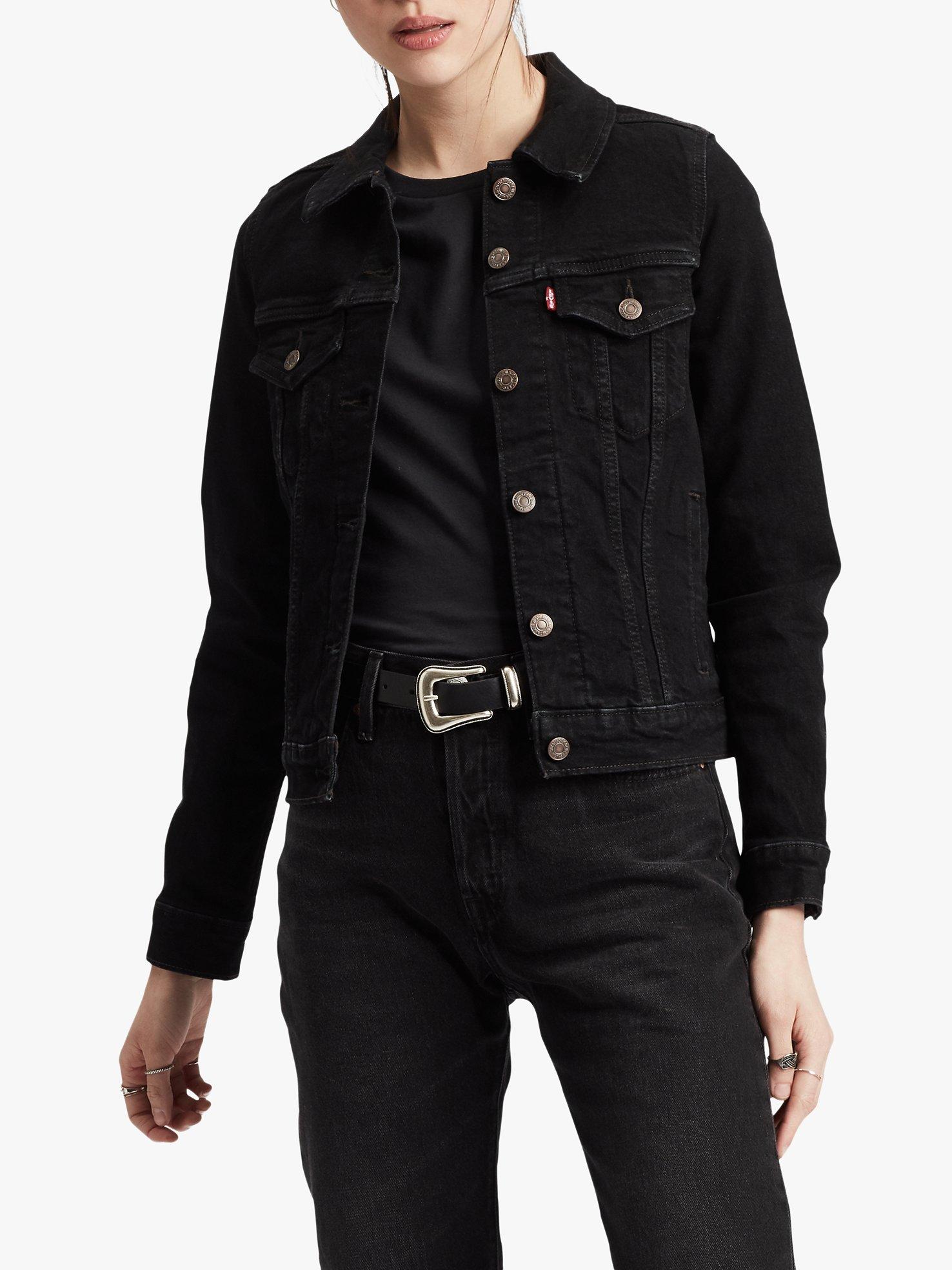 Levi's Original Trucker Denim Jacket, Black Rose