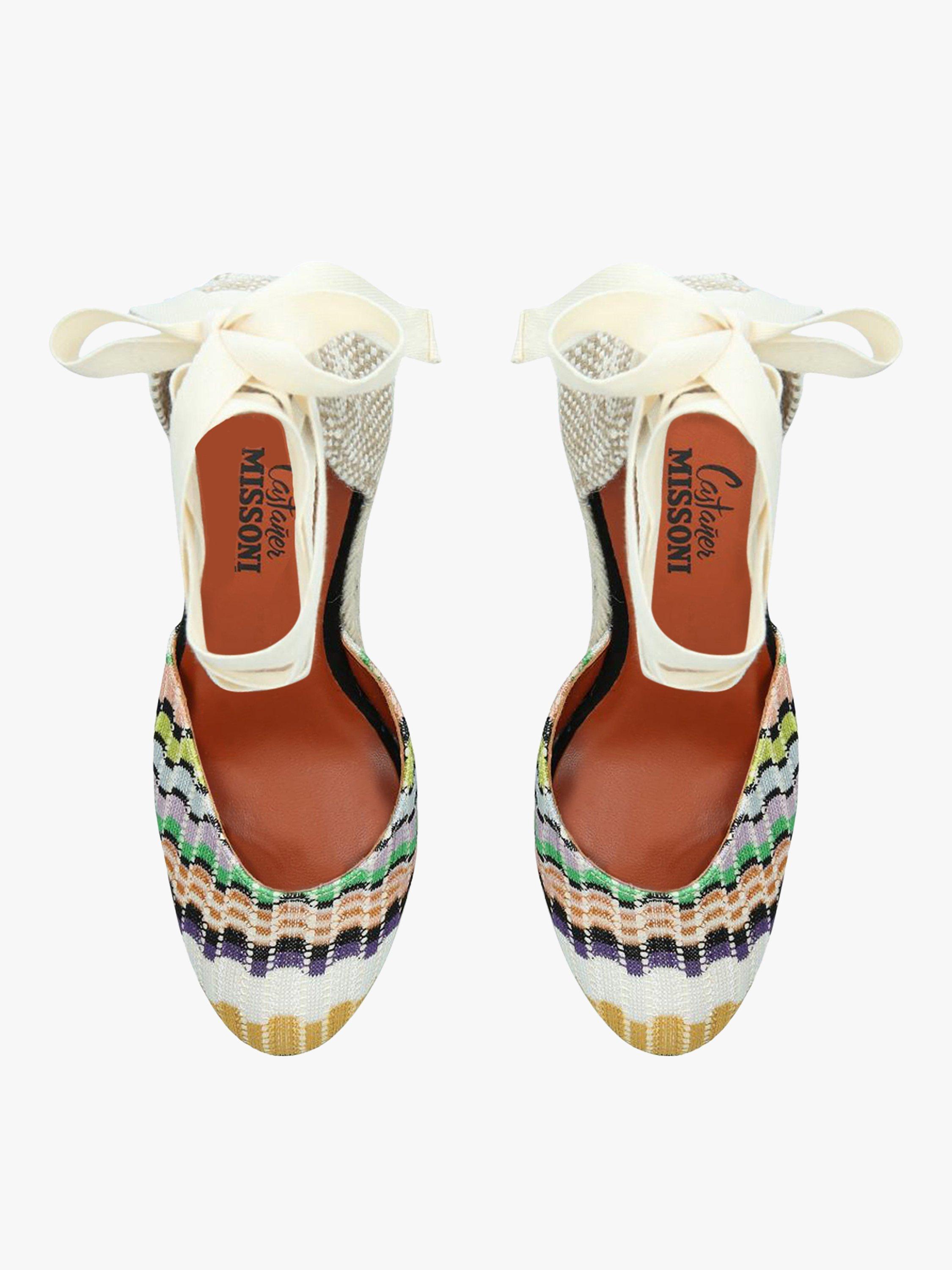 Castaner Carina Missoni Canvas Wedge Espadrilles