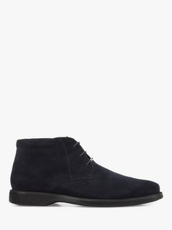 Geox Brayden ABX Suede Chukka Boots, Navy, Navy