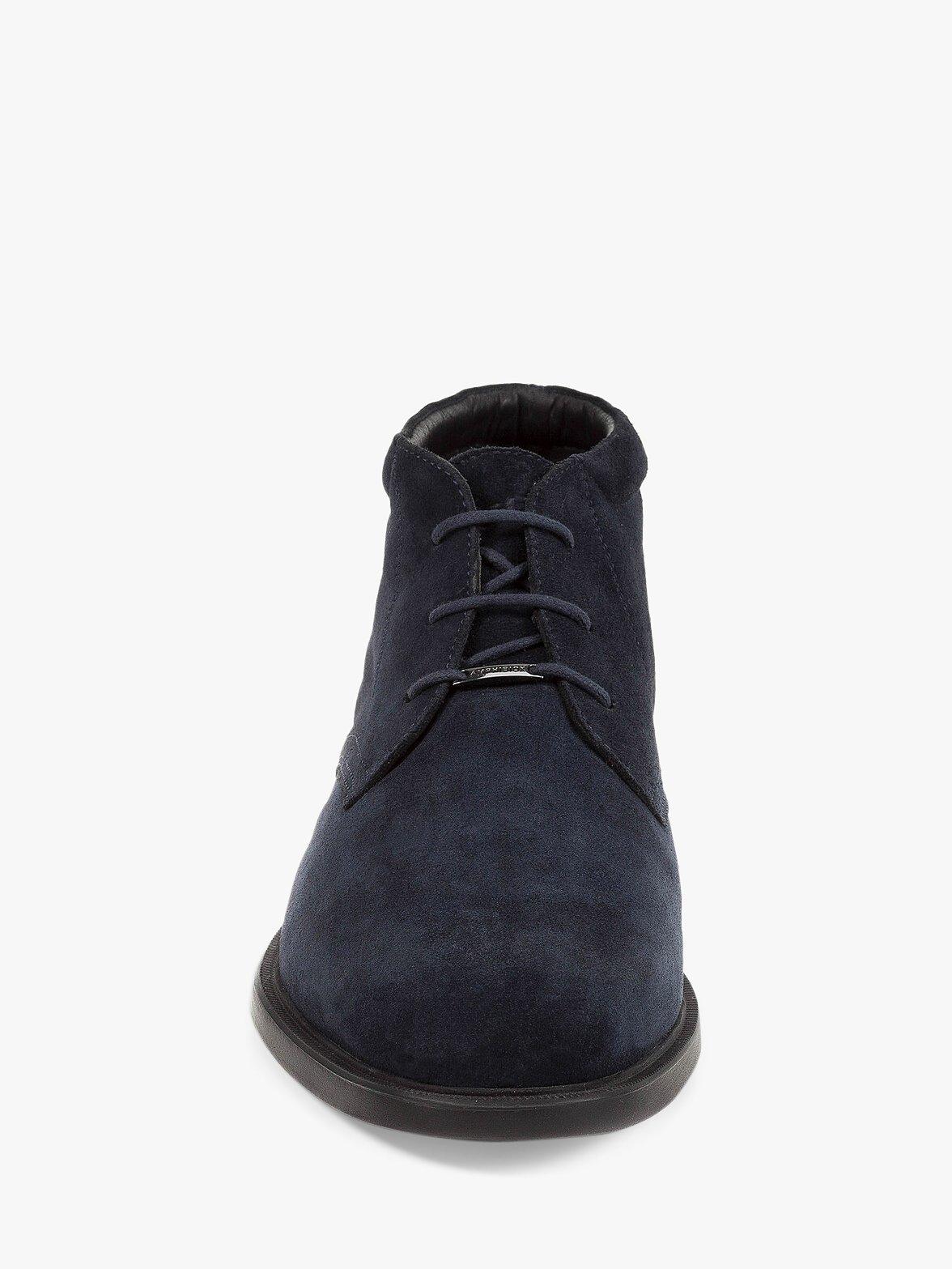 Product image 3 of 7, which shows Geox Brayden ABX Suede Chukka Boots, Navy, EU41