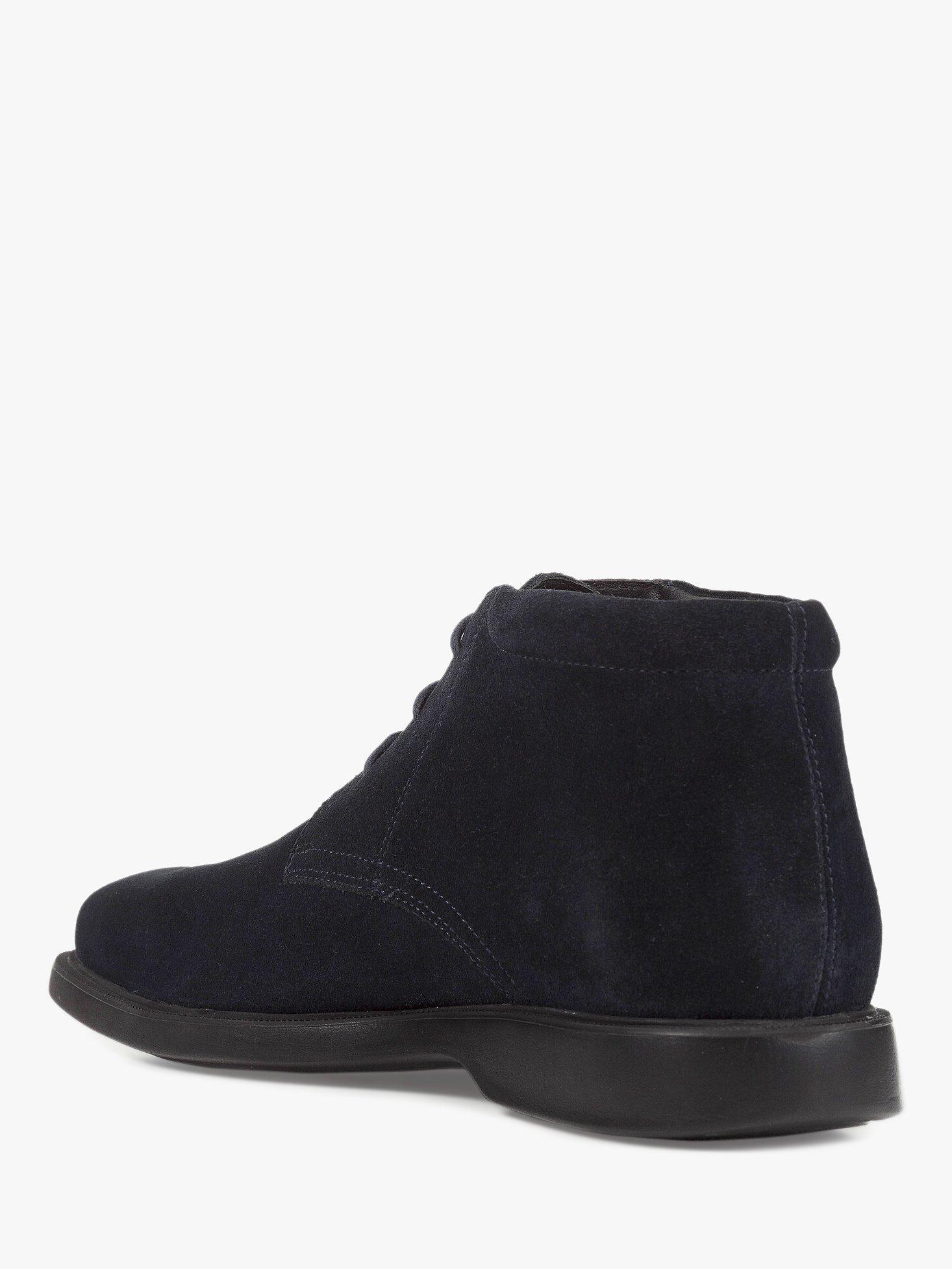 Product image 4 of 7, which shows Geox Brayden ABX Suede Chukka Boots, Navy, EU41