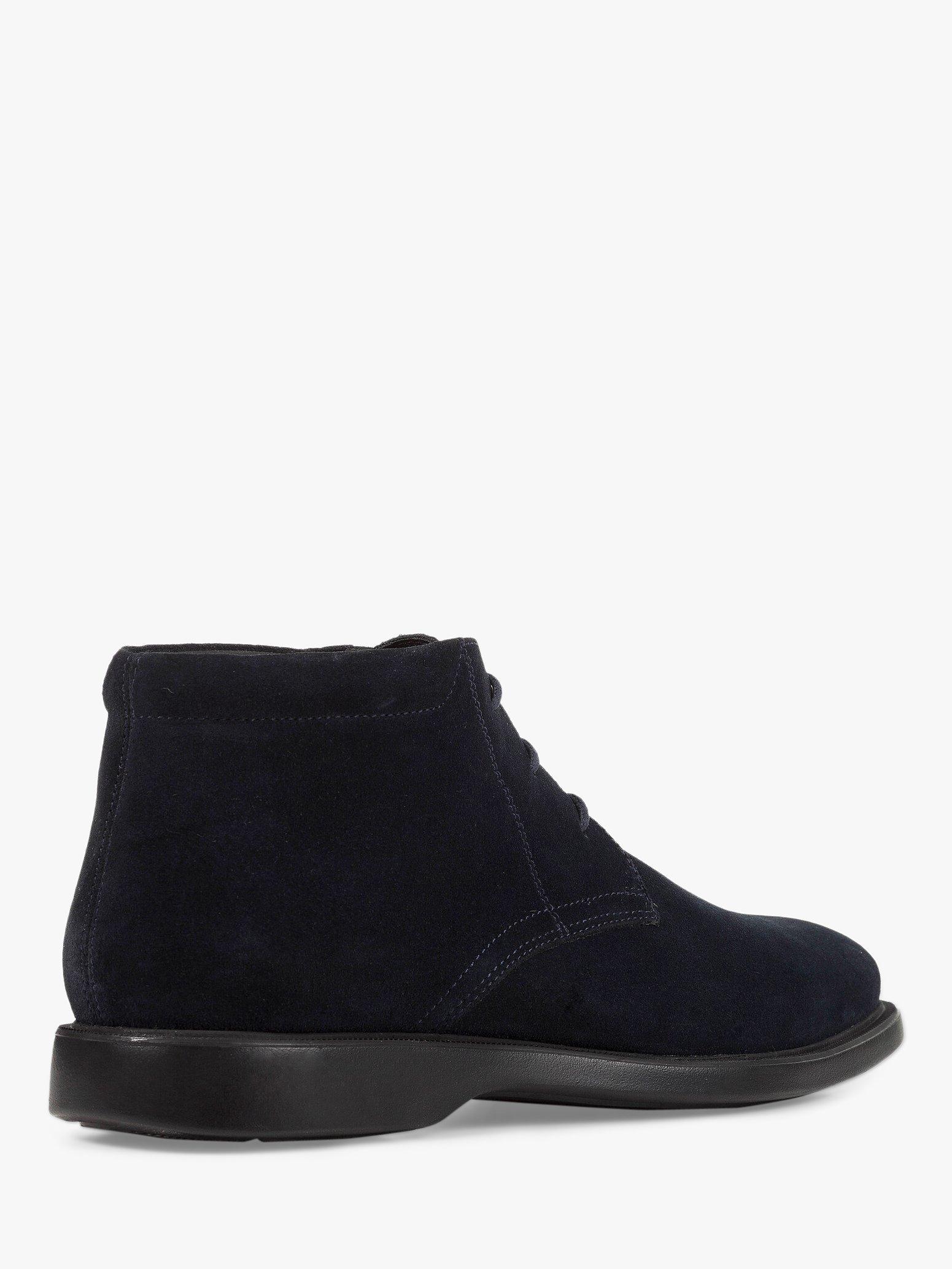 Product image 5 of 7, which shows Geox Brayden ABX Suede Chukka Boots, Navy, EU41
