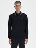 Fred Perry Twin Tipped Long Sleeve Polo Shirt