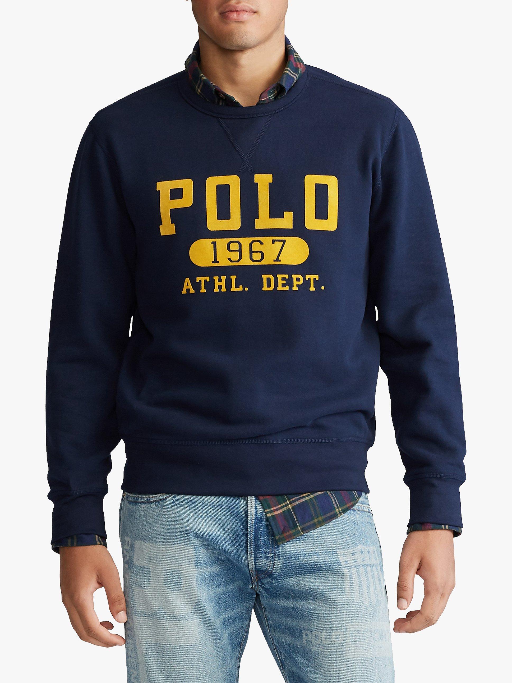 Polo Ralph Lauren Fleece Crew Neck Polo Sweatshirt