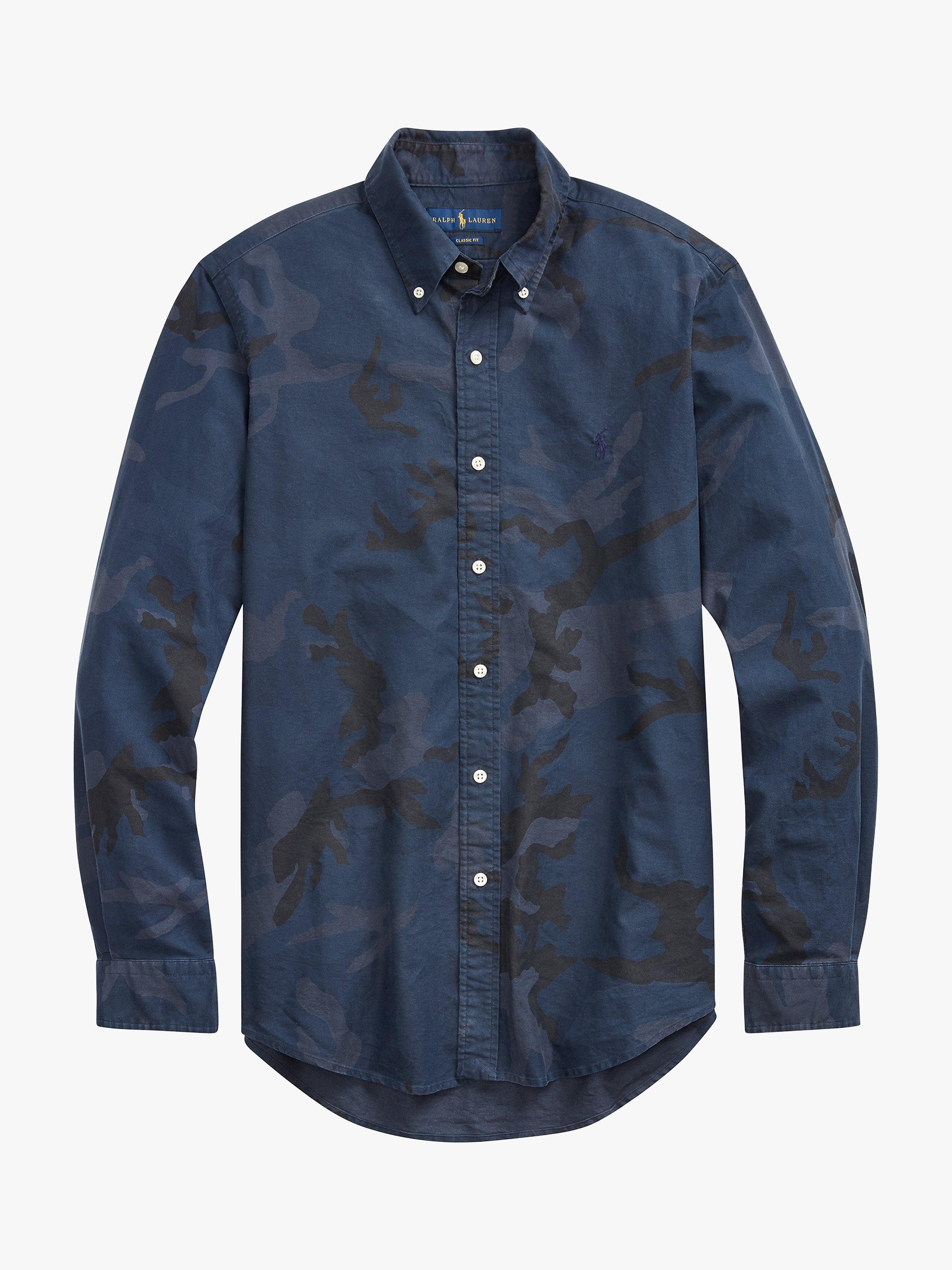 Ralph lauren blue camo best sale