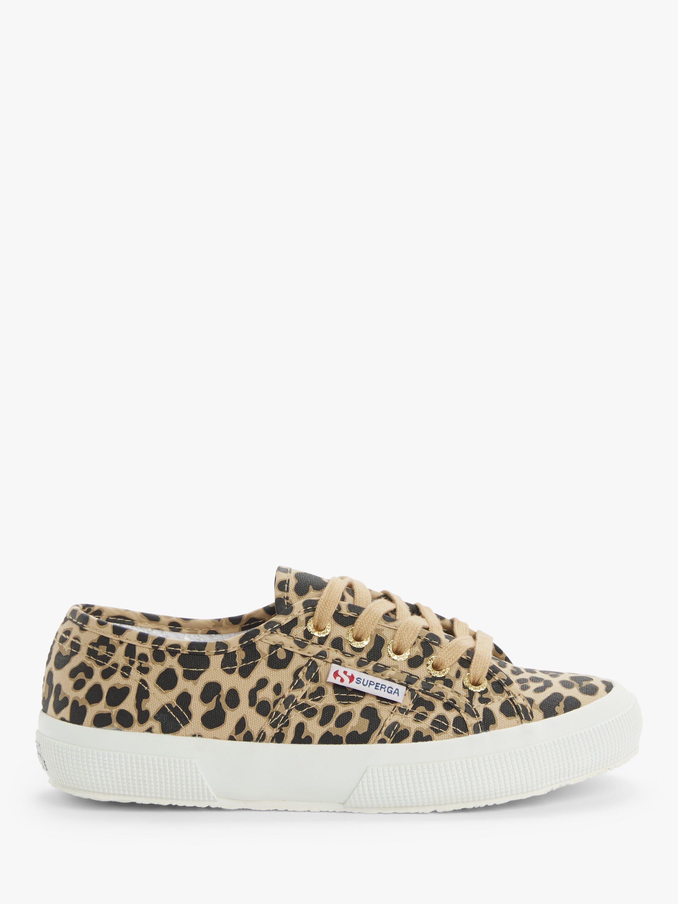 Superga 2750 Fantasy Cotu Leopard Trainer Plimsolls, Multi