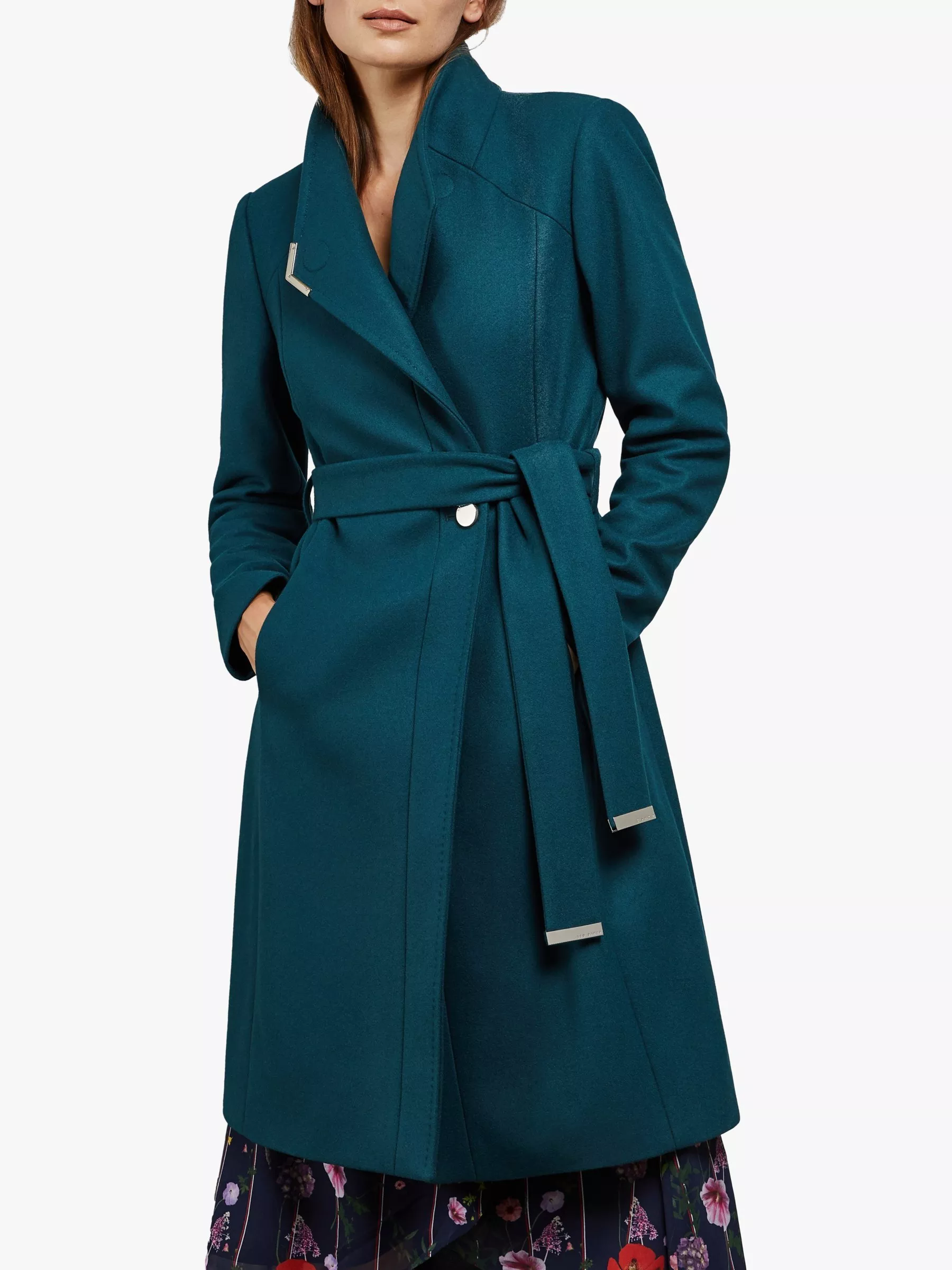 Ted baker coat wool online