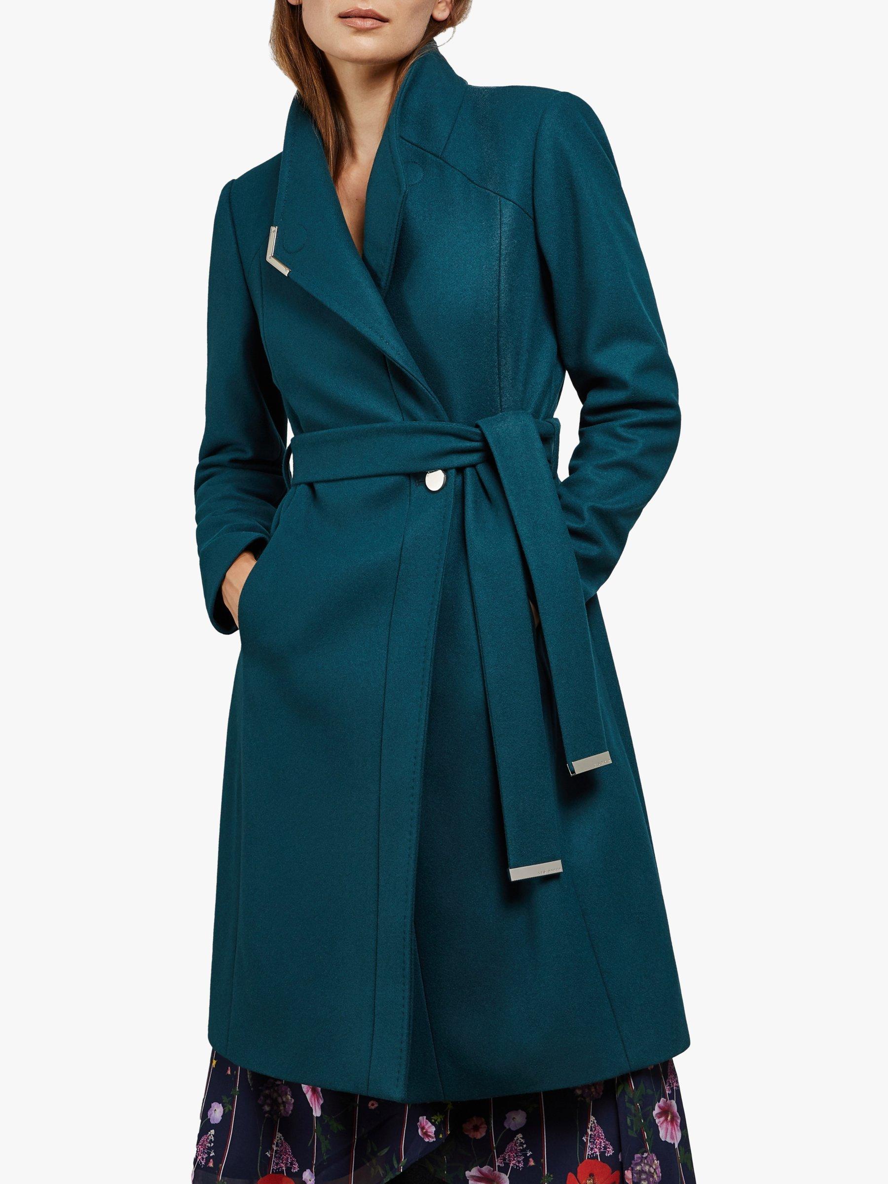 Ted baker ellgenc wool blend coat on sale