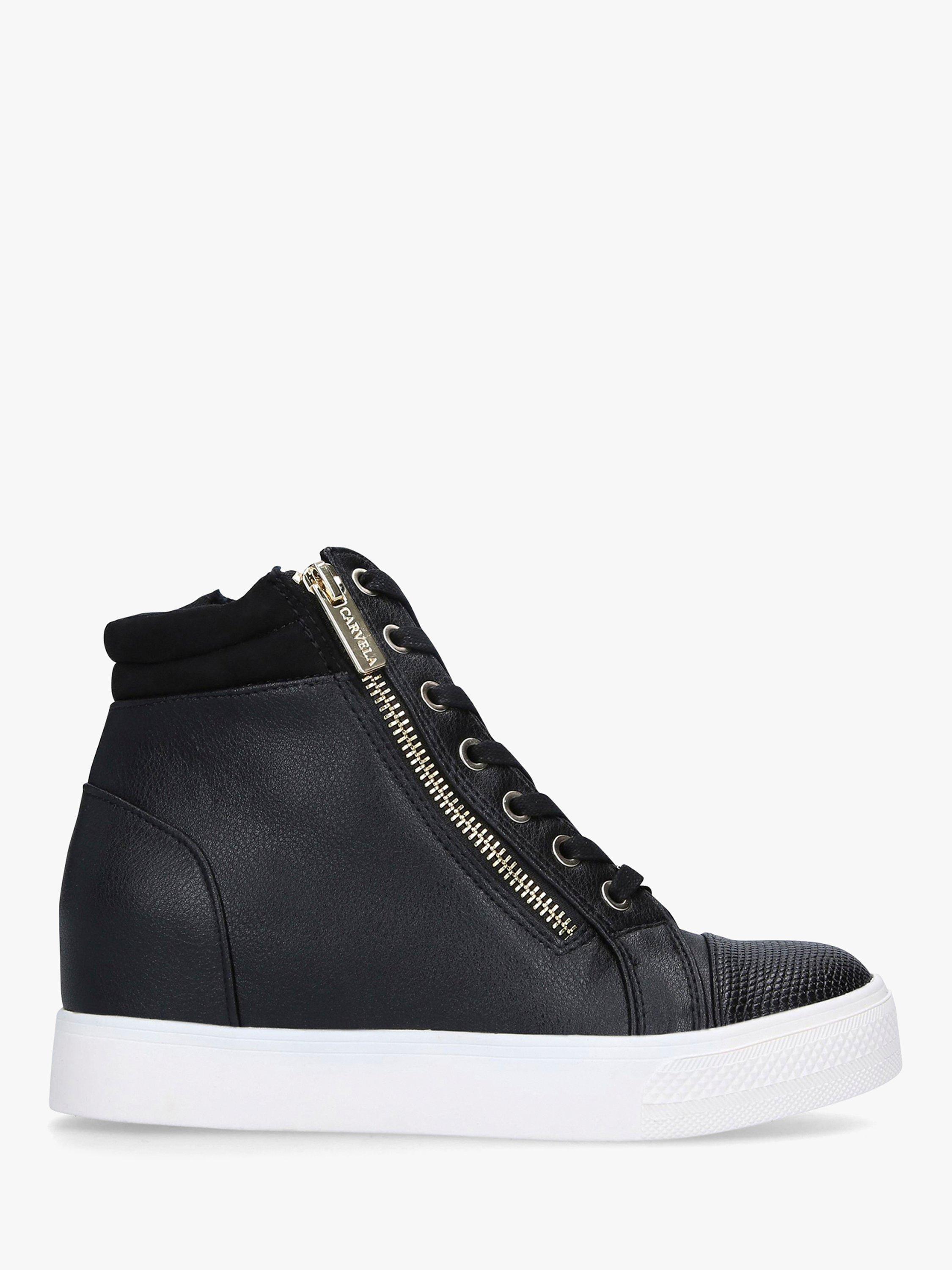 Carvela Juno High Top Trainers, Black