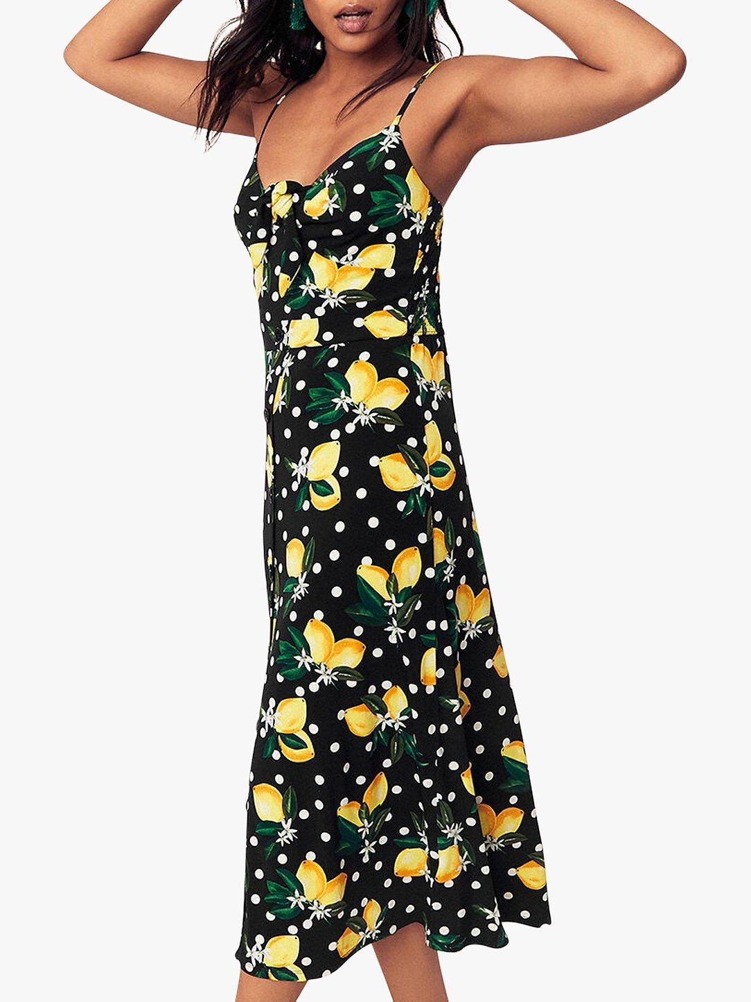 Black lemon dress best sale