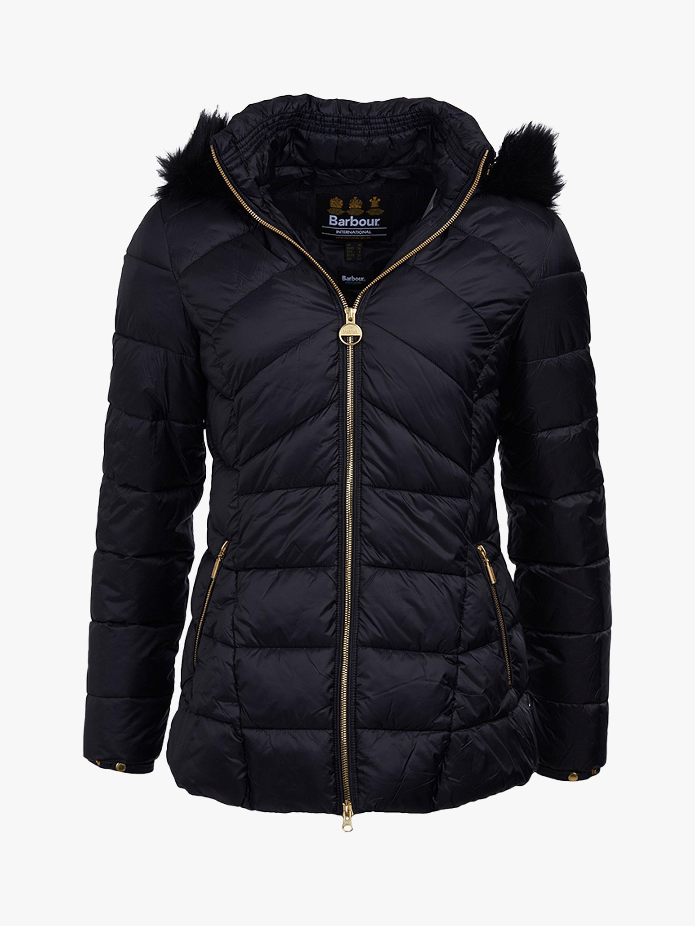 Barbour International Hampton Quilted Hooded Jacket